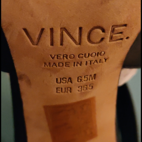 Vince Addie peep toe booties in black - Picture 2 of 5